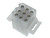 Pack of 4- Connector, 9 Pin Male, Keyed, 5.03mm Pitch