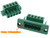 5 Pin Mating 5.08mm Connectors with Screw Lock & Plate