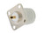 UHF Connector, Male 4 Corner Panel Mount