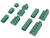 Pack of 5 - 7.62mm Mating Connectors 2, 3, 4, 5 & 6 Position