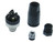 Aviation Style IP67 Connector, M12, 8 Pin Male