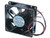 24VDC 3-1/8in (80mm) Sq. x 1in (25mm) Box Fan, NMB 24VDC 3-1/8in (80mm) Sq. x 1in (25mm) Box Fan, NMB