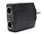 1/4in. Dual Stereo Jack to 1/8in. (3.5mm) Stereo Plug Audio Adaptor Connector