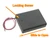 Battery Box, With Cover & Switch, Holds 4 "AAA" Cells