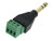 1/4" Stereo Plug to Terminal Strip Adapter 1/4" Stereo Plug to Terminal Strip Adapter