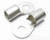 2/0 Gauge Non-Insulated 3/8 Inch Ring Terminal, 2 Piece