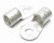 3/0 Gauge Non-Insulated 3/8 Inch Ring Terminal, 2 Piece