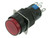 SPDT Momentary Pushbutton Switch, 12V Red