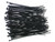 Pack of 100 - 6" Cable Ties - Black Color