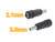 Pack of 4 - 5.5/2.1mm Jack To 5.5/2.5mm Plug Adapter