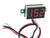 0-100VDC 3 Digit Red LED Mini Panel Meter, 3 Wire