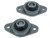 2 piece Vert. Flange Mount Bearing Block 8mm Shaft