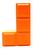 Tetris Tumble XL Replacement Block, Orange, L Shape
