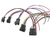 Pack of 5 - Mating Pairs 2.5mm JST SM Connectors- 2,3,4,5,6