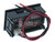 7 to 150VDC Red LED Mini Panel Meter, Snap-in