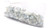 #1/4-14 x 3/4" Steel TEK Self-Drilling Screws, 100pk