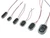 Pack of 6 - Multi Sized Micro Speakers