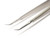 Non-Magnetic Fine Tip Curved Tweezers, 144mm