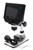 1-600X LED Digital Microscope, HD 4.3" LCD Screen