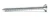 #8 x 1-3/4", Phillips Oval Head, Steel Wood Screw, 100pc