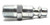 Coilhose 1501 1/4" Type 15 MNPT Quick Connect Connector, 10pk
