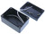 3-7/8" x 2-5/8" x 1-15/16" IP-65 Black Plastic Box