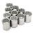 Wilde Tools 53314 14mm x 3/8" Drive 12-Point Shallow Socket, 10 Pack