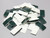 Greenlite GMB-4AS-W 1" Cable Tie Mount, White, 100 pack