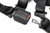IMMI Per4max 4-point Ambulance Seatbelt Harness, Black