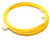AWM 1180 Style 24AWG White PTFE Yellow Plated Copper Wire, 100ft