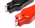 Gator Clips, 75mm Length With Red/Black Boot, 4pcs