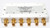 Mini-Circuits ZBSC-611 6 Ways Power Splitter, 10 - 200 MHz