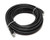 UL724M825BK-1F RJ45 to RJ45 Cat6 Patch Cable, Black, 25ft