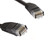 UL724M825BK-1F RJ45 to RJ45 Cat6 Patch Cable, Black, 25ft