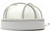 Craftmade Z395-TW 10" Cast Aluminum Flushmount Light, White