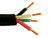 12/4 SOOW Black Flexible Portable Heavy-Duty Power Cable, 25ft