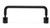 3-5/8"Aluminum Folding Door Handle, #8-32 Internal Thread