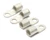 4 AWG Ring Terminal Non-Insulated 1/4" Ring Terminals, 4pc