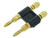 Gold Plated Double Banana Plug Black