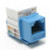 CAT 5e Keystone Jack Blue