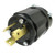 Twist-Lock 30 Amp 125V 3 Wire Male Plug