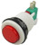 7/8 Inch Push Button Colored Game Switch - Red