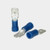 16 - 14 AWG Blue Insulated Male Push-on 0.250" - 100 Pieces