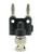 Adapter, Double Banana Plug to BNC Male