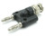 Adapter, Double Banana Plug to BNC Male