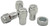 Chrome Plated 12mm X 1.5 Mag Wheel 4D Lug Nuts