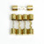 5 Pack AGU 60 AMP Fuse Gold Plated