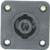 4 Pin Locking Square Chassis Mount Speaker / Audio Connector 4 Pin Locking Square Chassis Mount Speaker / Audio Connector