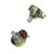 Potentiometer, 100K Rotary 24mm, Linear Taper