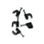 Nail-In Cable Clips for RG-6, RG-59 and Ethernet Cable - 500 Piece Bag